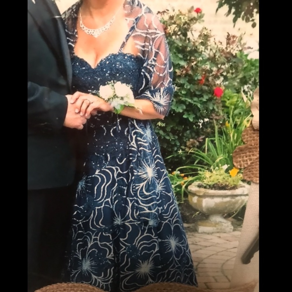Jovani Gown navy blue